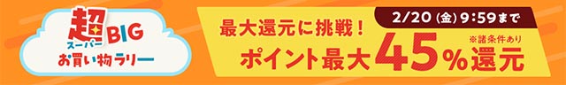 超BIGお買い物ラリー