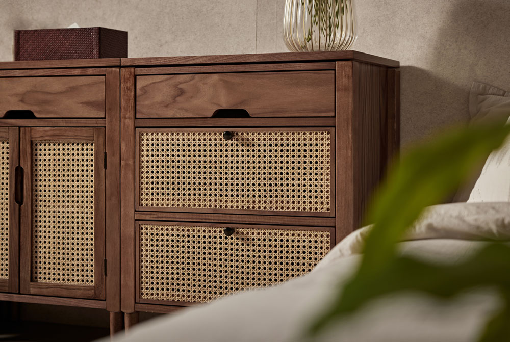 新月をコンセプトにしたアジア工房のオリジナルアジアン家具