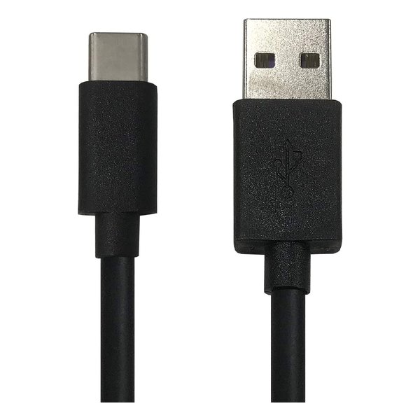 LAZOS ラソス USB - Type C 5A ケーブル ブラック 1ｍ 断線防止 充電・転送用ケーブル L-TC5-BK1