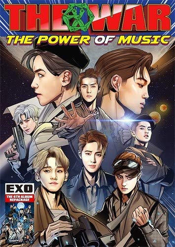 EXO 4集 リパッケージ - THE WAR: The Power of Music (中国語バージョン)(中古品)通販セール状況　外国語　翻訳　通訳　通販