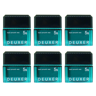 ● 6個セット ナンバースリー デューサー ハード スムース ワックス 5S 80g ヘアワックス メンズ レディース WAX スタイリング ヘアセット 美容室専売 美容室 美容院 サロン 専売 NU