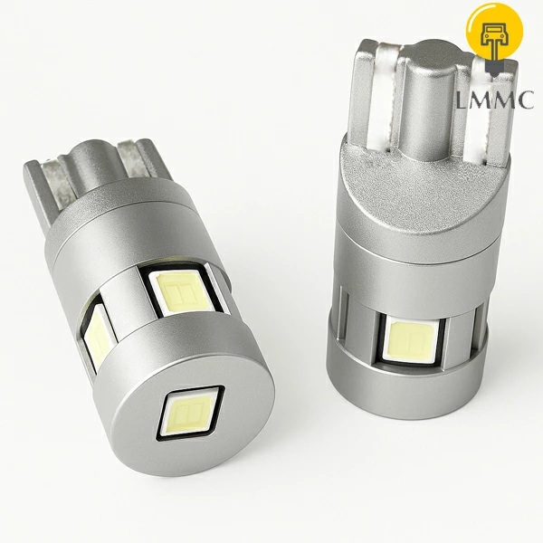 商品：[ 青白い ] ナンバー灯に最適 LED T10 車検対応 9000k ホワイト 【無極性】 &starf;太いリード線を採用することで接触不良が起きにくい仕様です。 &star