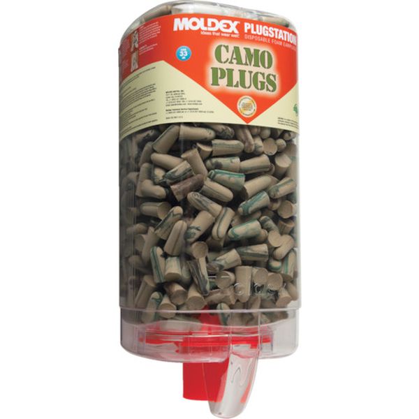 モルデックスジャパン(株) MOLDEX 耳栓 カモプラグ プラグステーション 500組入