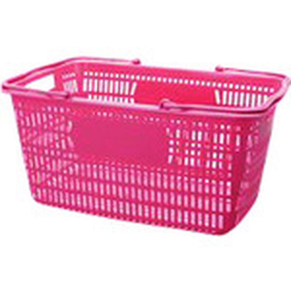 B264JPK プラス(株) JTX 365222)ショップかご 30Lピンク B264J-PK