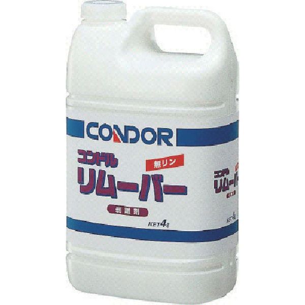 CH6204LXMB 山崎産業(株) コンドル ワックス用剥離剤 リム-バ- 4L