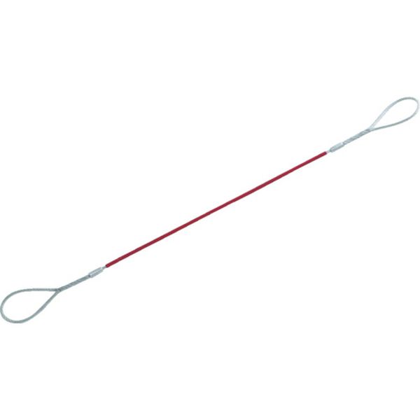GRC6S1 トラスコ中山(株) TRUSCO Wスリング Aタイプ カラー被覆付 6mm X1.0m