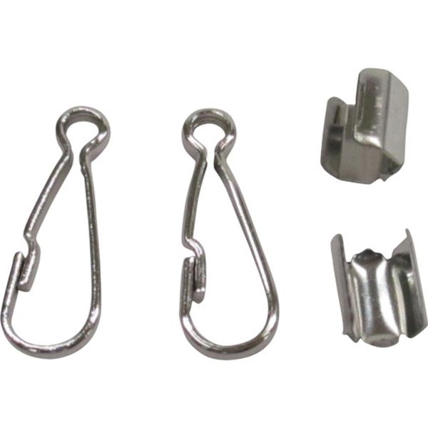 JN01 (株)ユタカメイク ユタカメイク 金具 紐用ナスカンセット 細丸紐用B3mm×A23m