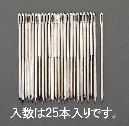 エスコ ESCO 1.42x 57mm 縫 針 25本 EA916JC-21
