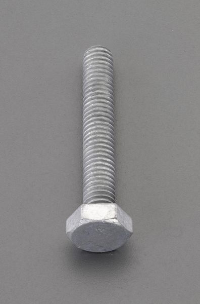 エスコ ESCO w3/8x 40mm 六角全ねじボルト(どぶメッキ/4本