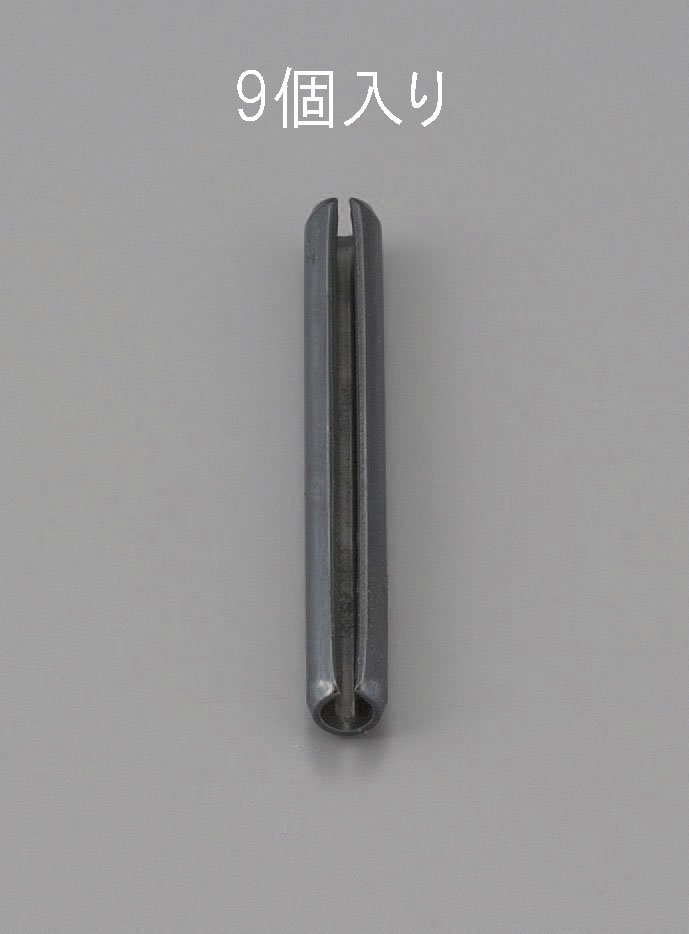 エスコ ESCO 5.0x20mm スプリングロールピン 9本 EA949PC-505