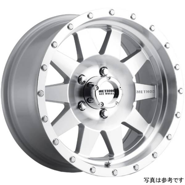 Method ホイール MR301 The Standard 16x8 0mm オフセット 5x4.5 83mmセンターボア Machined