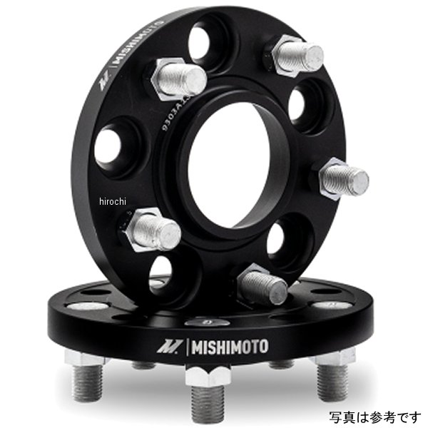 Mishimoto ホイール スペーサー 5x114.3 60.1 20 M12 黒