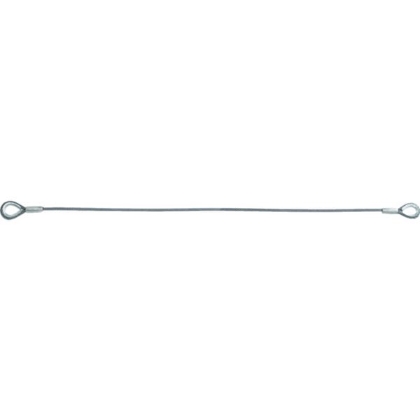 TWEL12S5 トラスコ中山(株) TRUSCO ワイヤロープスリング Eタイプ アルミロック 12mm X5m