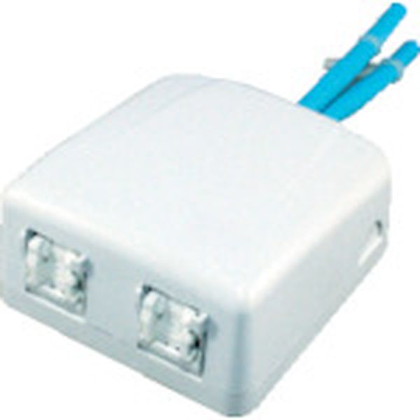 VOLSMB2TK6 Cat6 RJ45モジュラージャック露出型アウトレットセット 2ポート