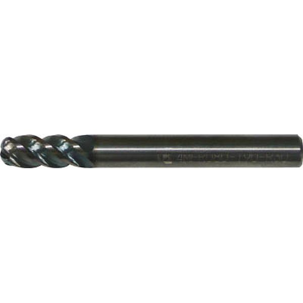 4MFR050130R10 ラジアスエンドミル 4MFR 刃径5mm 刃長13mm 全長60mm シャンク径6mm