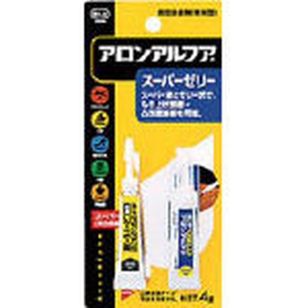 BAAJ3 コニシ(株) コニシ 瞬間接着剤 ボンドアロンアルフア スーパーゼリー 4g ＃30533