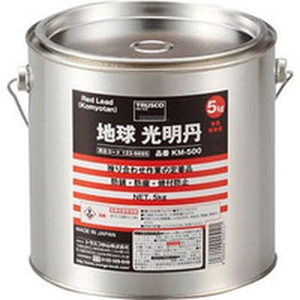 KM500 トラスコ中山(株) TRUSCO 光明丹 5Kg