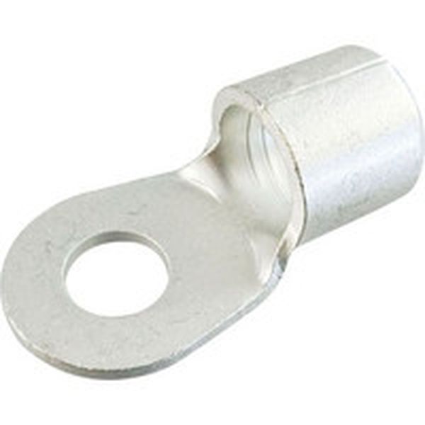 R10012 裸圧着端子 R形(50P) より線96.3〜117.2 外寸28.5mm スタッド径13mm
