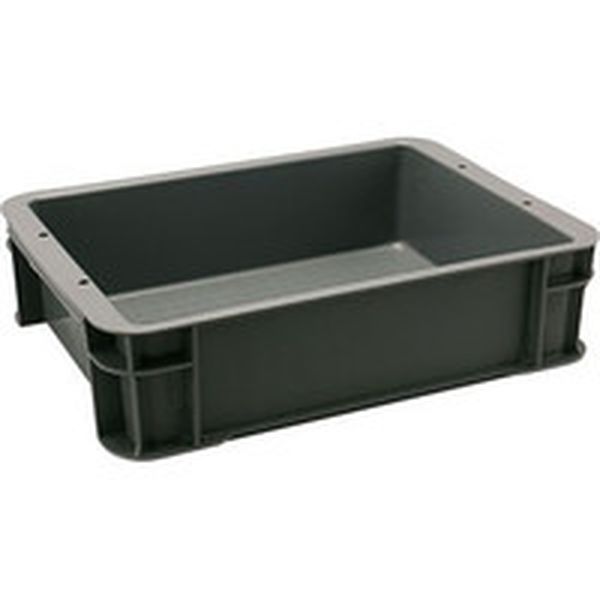S6 三菱ケミカルインフラテック(株)物流資材部 ヒシ S型コンテナ 有効内寸312×237×83mm グレー
