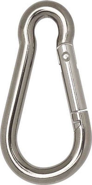 TSKH6B トラスコ中山(株) TRUSCO 国産ステンレスカラビナハーケン B型 6X60mm