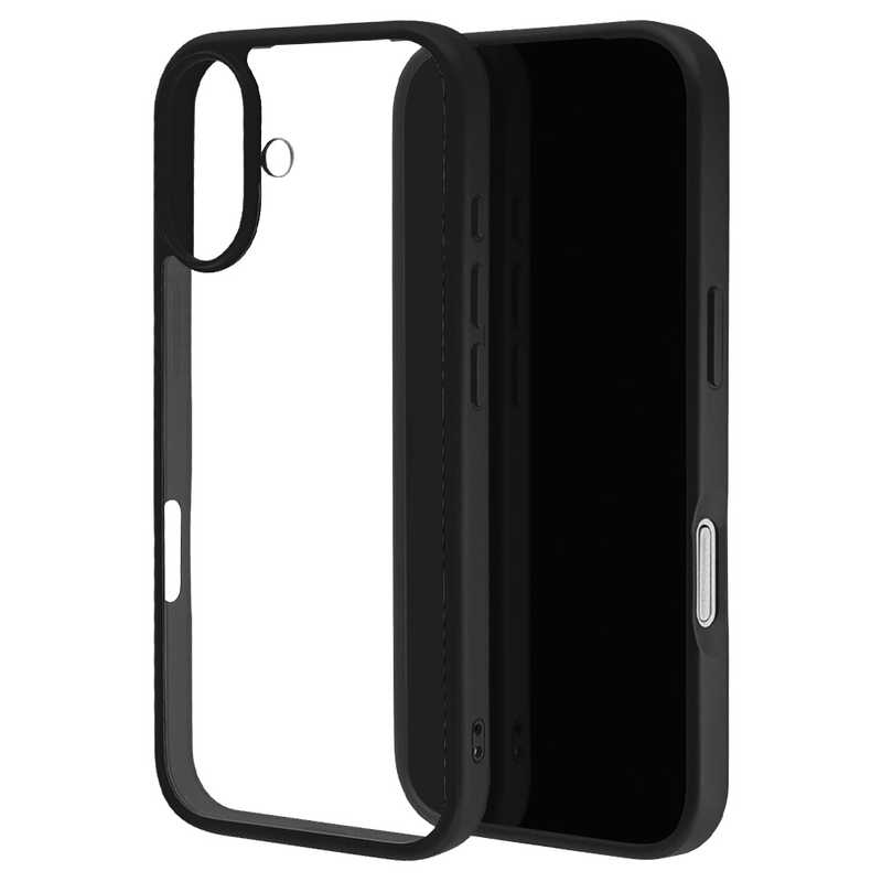 ラスタバナナ iPhone 17ケース RHINOX 5H ブラック×クリア 9197IP5AHABK