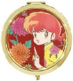 原作アートと合わせたデザインがヴィンテージ感を漂わせるコンパクトミラーです。パチンと留まる金具の感触も特別感があります♪ ◆サイズ：7.5cm×6.8cm×0.8cm ◆素材：鉄 ガラス ◆製造国：中
