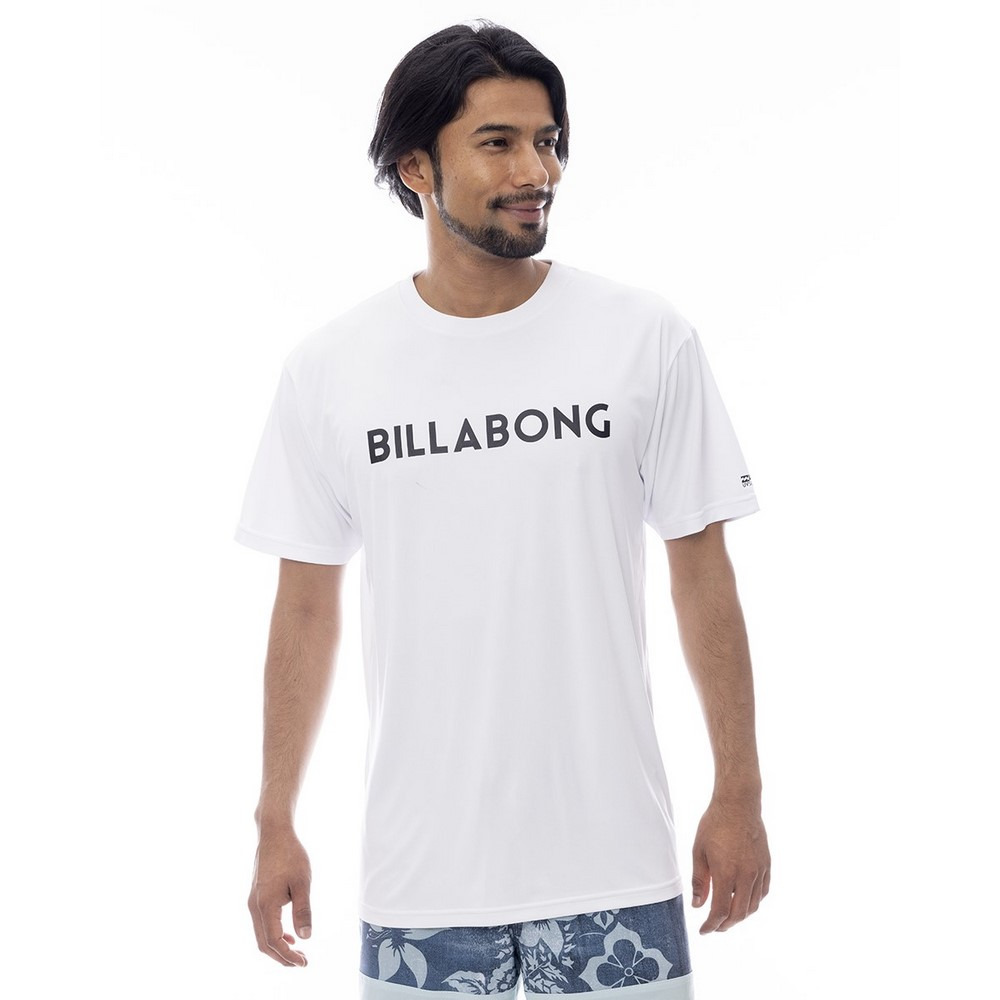 ビラボン(BILLABONG)ラッシュガード 半袖 Tシャツ BF011856 WHT(Men's)