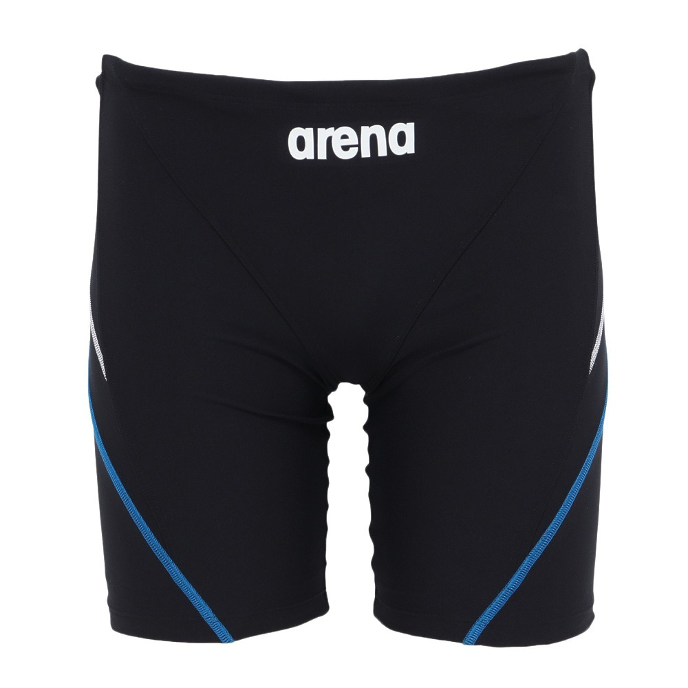 アリーナ(ARENA)競泳水着 メンズ 水泳 トレーニングスパッツ 黒×青 S-LLサイズ AS5SWM00M BKBL 競泳…