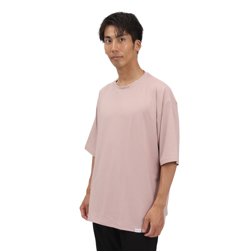 レッド(RED)リカバリーウェア バイタルテック スリープ プルオーバー半袖 ピンク Lサイズ VW-AQ-05C-L 吸汗速&hellip;