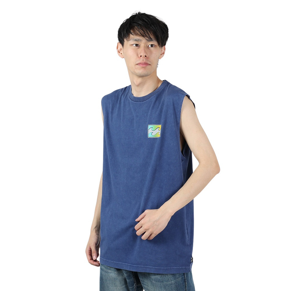 ビラボン(BILLABONG)タンクトップ CRAYON WAVE BE01A351 NVY(Men's)