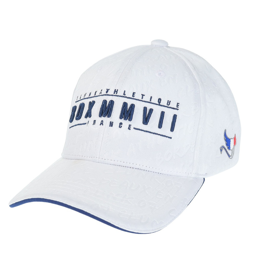 クランク(CLUNK)ゴルフ 吸汗 速乾 接触冷感 エンボス キャップ CL5PVA02 WHT(Men's)