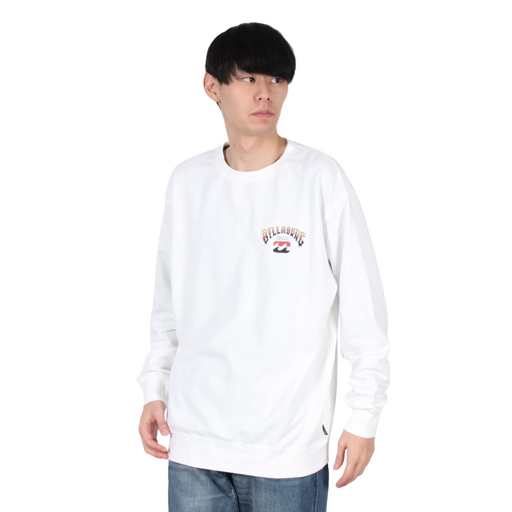 ビラボン(BILLABONG)ARCH クルー スウェット 長袖シャツ BE012002 OFW(Men's)