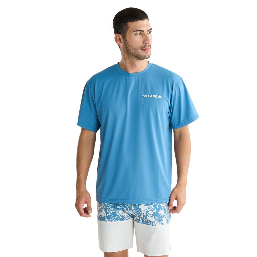 ビラボン(BILLABONG)AIR DRY メッシュ半袖Tシャツ ラッシュガード BF01A855 CRB(Men's)