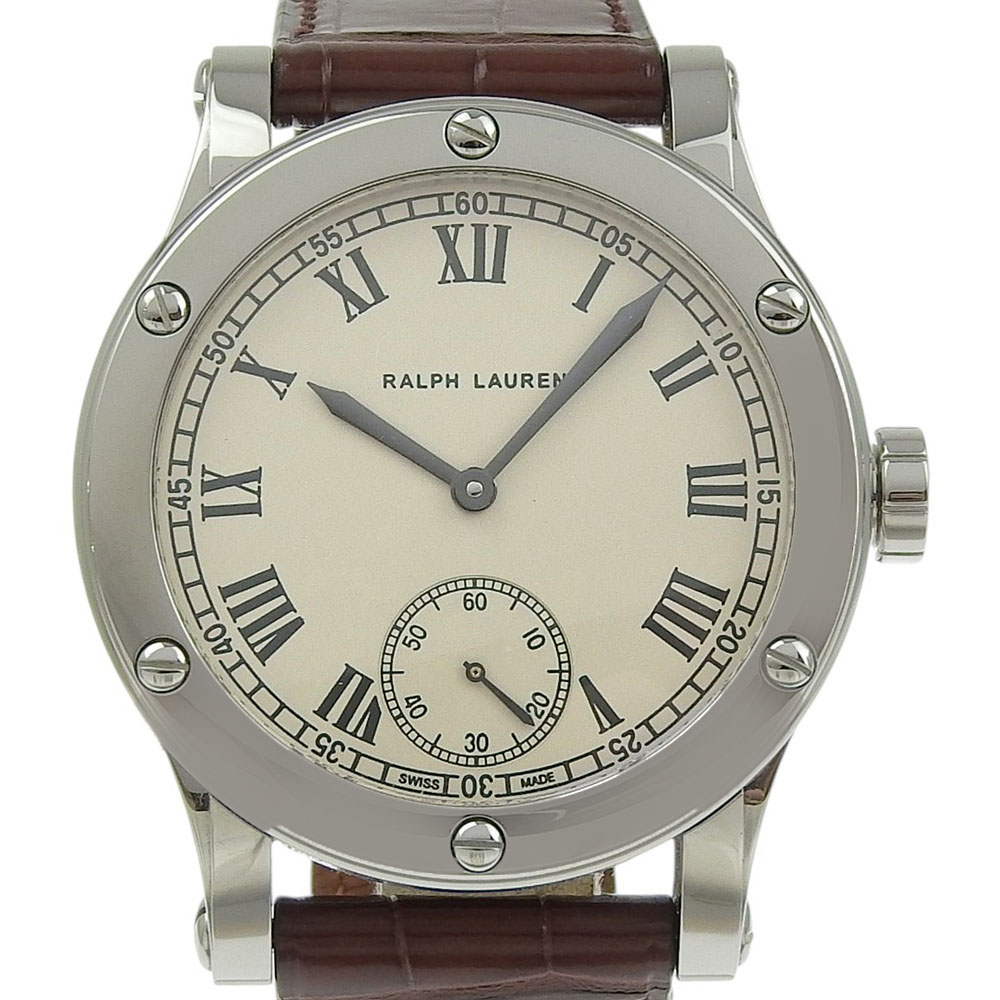 RALPH LAUREN ラルフローレン スポーティング クラシック 45mm 裏スケ RLR0220700 SS 手巻き