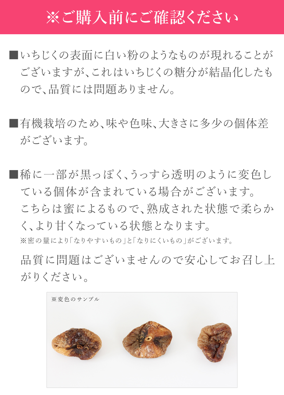 有機栽培 オーガニック いちじく