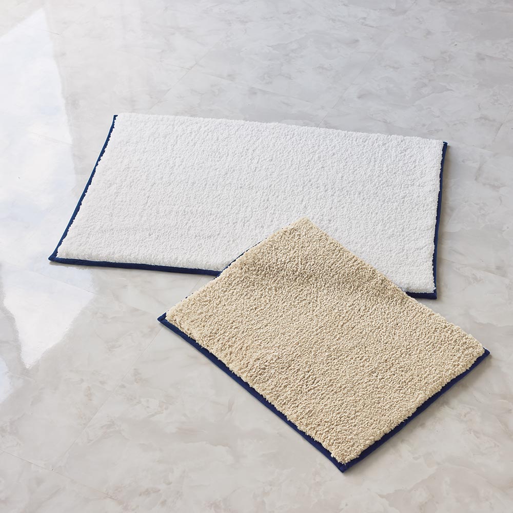 バス用品 トイレ用品 バスマット ≪45cm×60cm≫ホテル仕様の吸水ボリュームバスマット H75213