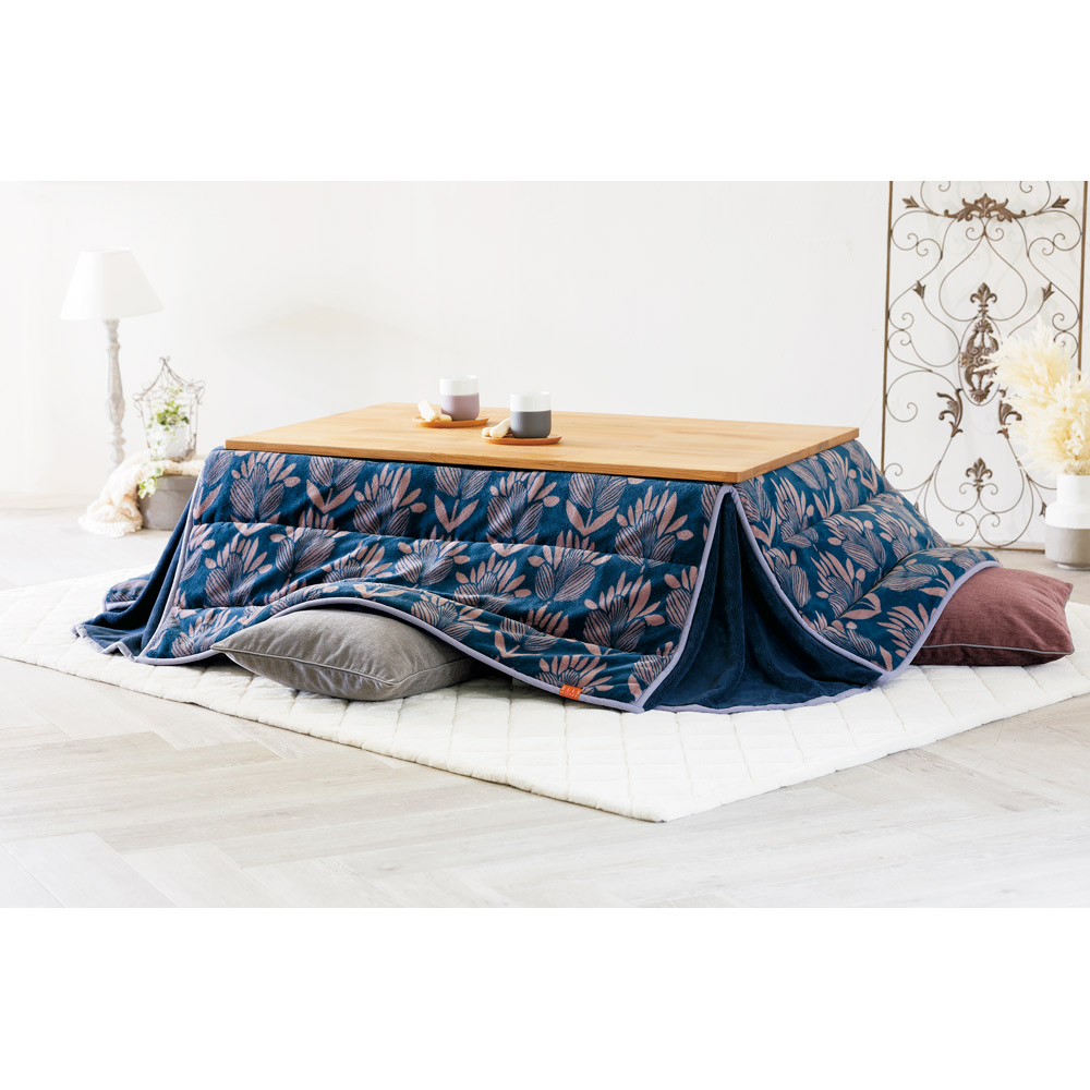 ≪長方形≫ ELLE HOME（R） ヒートループ（R）ハイパー こたつ掛け布団 こたつ こたつ布団 615658