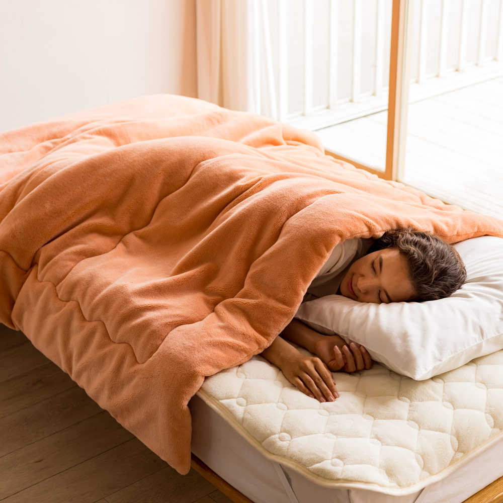 ≪クイーン≫ 【ディノス限定販売】ヒートループ（R）ハイパー 中わた入り発熱毛布 増量タイプ 623517