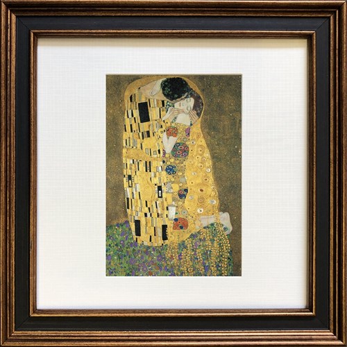品番 bks-zfa-61668メーカー名 美工社「名画」「グスタフ・クリムト 名画 Klimt The Kiss 24×24×2cm ギフト 装飾 インテリア 取寄品」名画を飾ってお部屋をワンランク