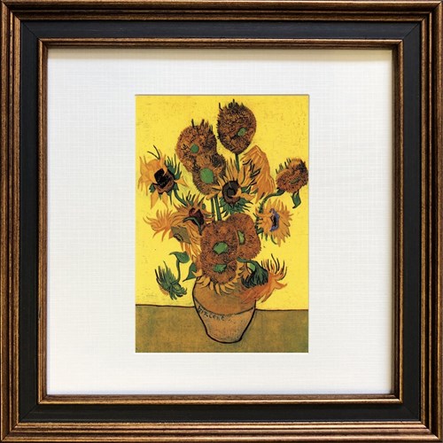 品番 bks-zfa-61670メーカー名 美工社「名画」「フィンセント・ファン・ゴッホ 名画 Gogh ひまわり 24×24×2cm ギフト 装飾 インテリア 取寄品」名画を飾ってお部屋をワンランク