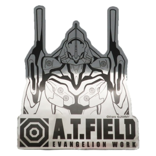 品番 gs-atf-024sメーカー名 ゼネラルステッカー「ステッカー：キャラクター」「エヴァンゲリオン 防水 ステッカー シルバー シール SILVER24 AT FIELD アニメキャラクター グ