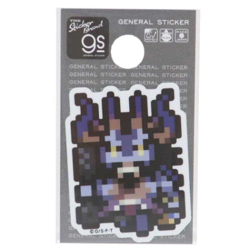 品番 gs-opx-109sメーカー名 ゼネラルステッカー「ステッカー：キャラクター」「ワンピース ビニールシール ダイカットミニステッカー ピクセル Sサイズ カイドウ 人獣型 少年ジャンプ アニメ