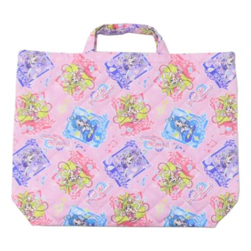 キミとアイドルプリキュア レッスンバッグ キルトレッスンバッグ大 プリキュア アニメキャラクター グッズ メール便可