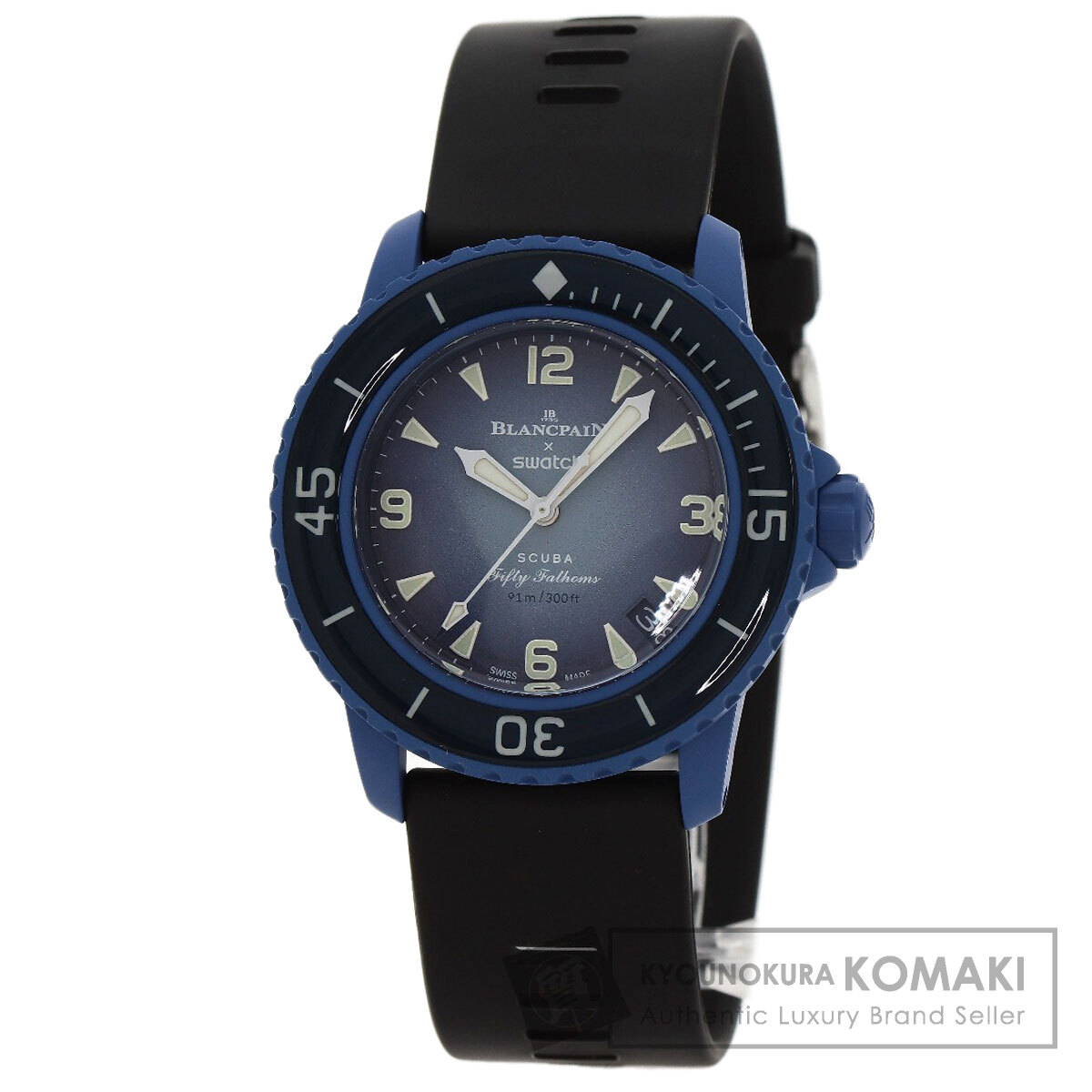 ブランパン Blancpain SO34A100 スウォッチコラボ フィフティファゾム アトランティック 中古