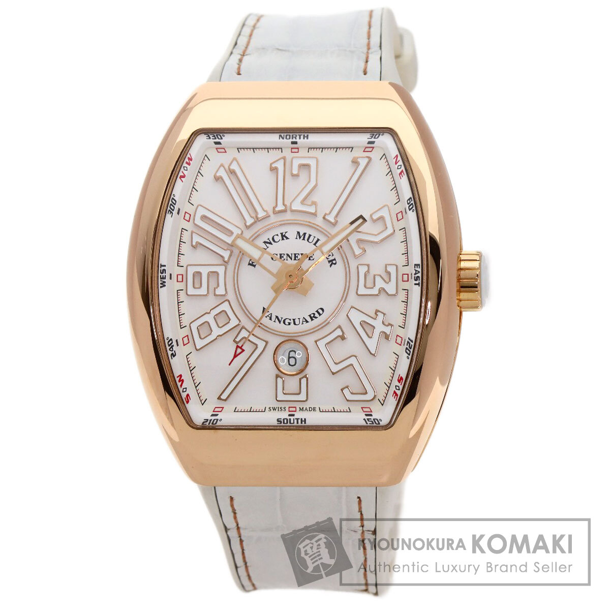 フランクミュラー FRANCK MULLER V45SCDT5NBC ヴァンガード 腕時計 K18ピンクゴールド 中古
