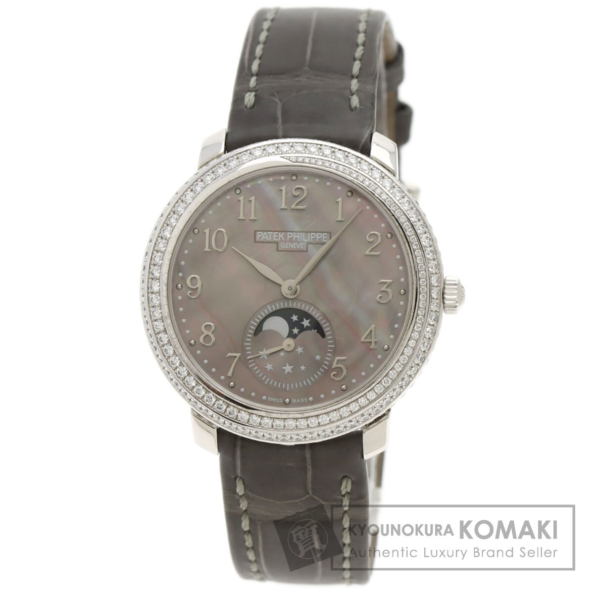 パテックフィリップ PATEK PHILIPPE 4968G-001 コンプリケーション ムーンフェイズ 腕時計 中古