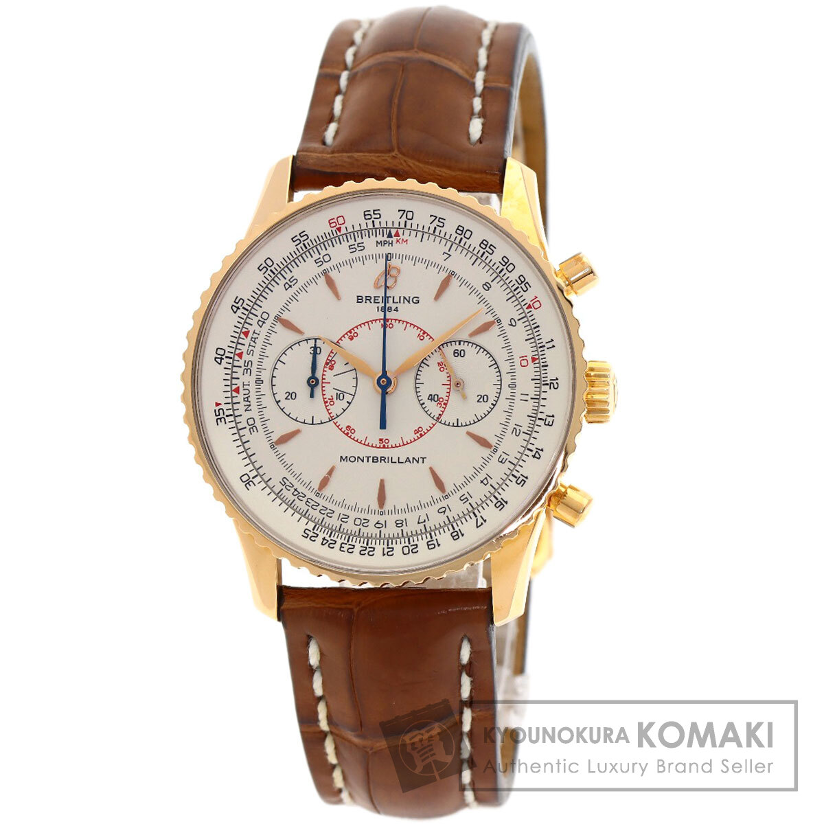 ブライトリング BREITLING R47350 モンブリアン 40S R47350 日本限定100本 腕時計 中古