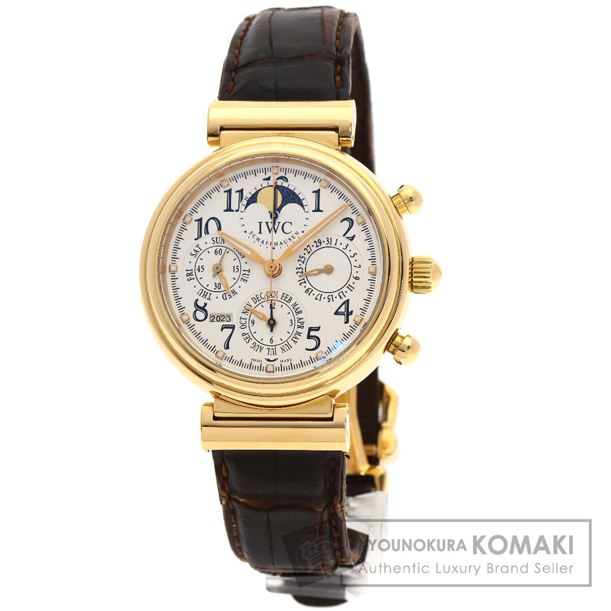 アイダブリューシー IWC IW375811 ダ ヴィンチ パーペチュアル カレンダー IW375811 腕時計 中古