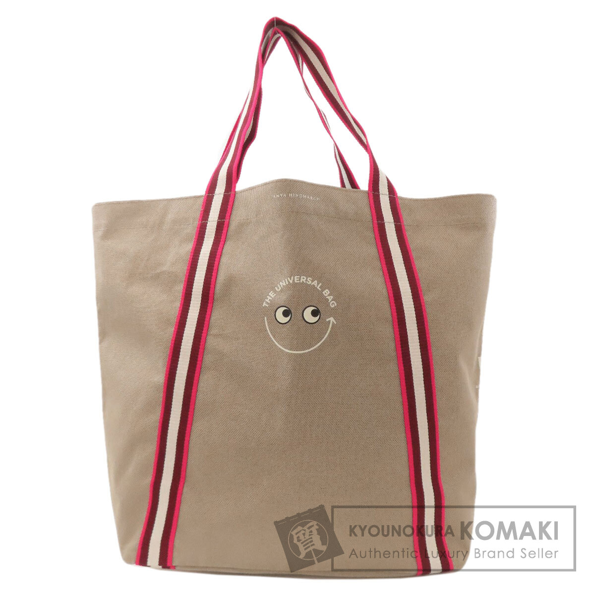 アニヤ・ハインドマーチ Anya Hindmarch ザ ユニバーサル バッグ トートバッグ キャンバス 中古