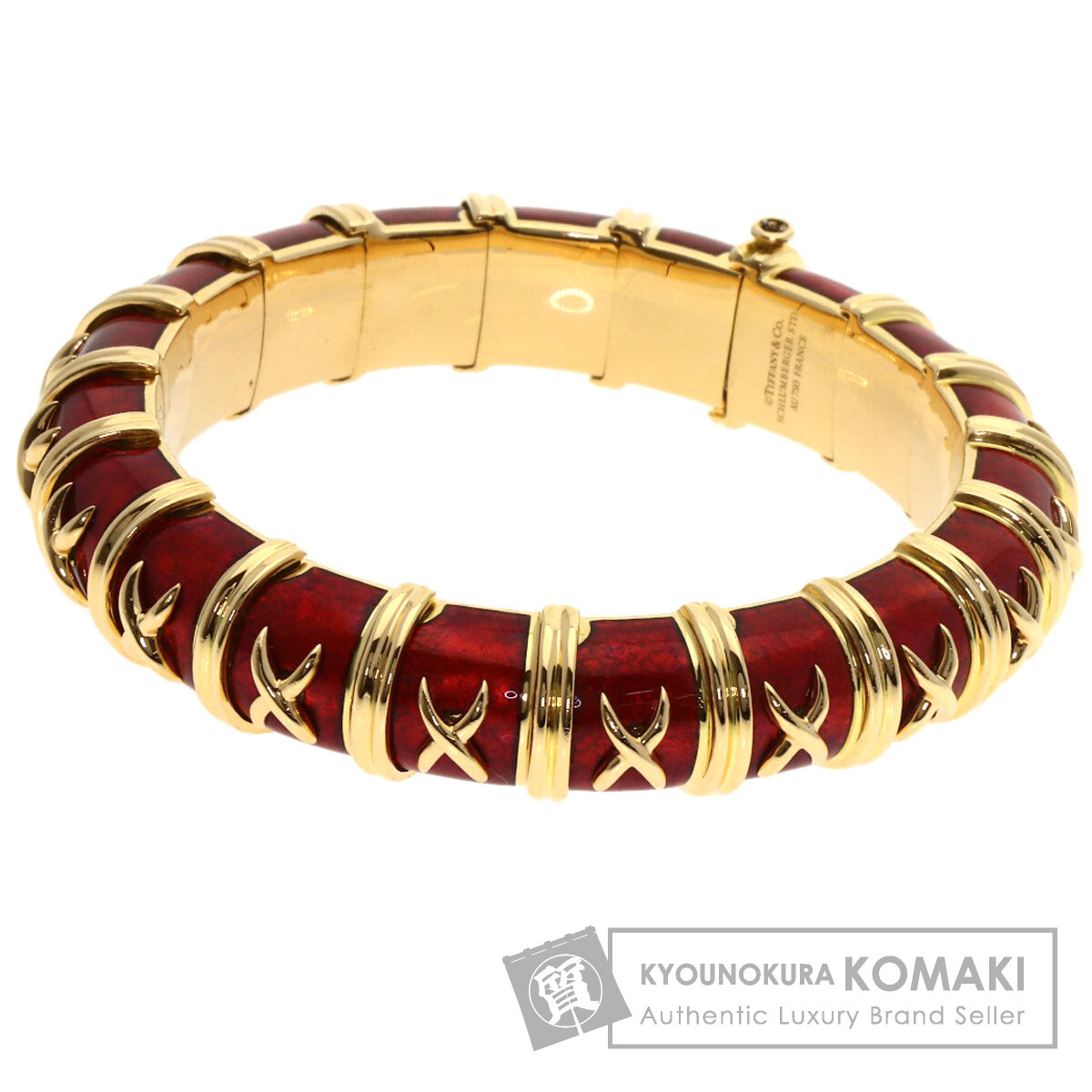 ティファニー TIFFANY & Co. エナメル コレクション バングル ジャン シュランバージェ 中古